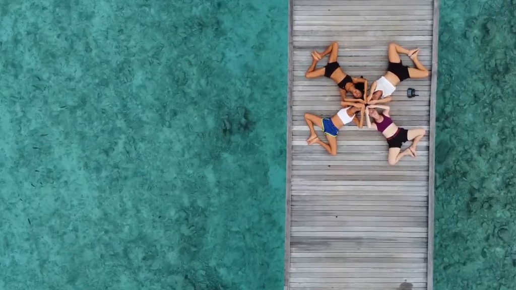 Inhaling the beauty of the Maldives